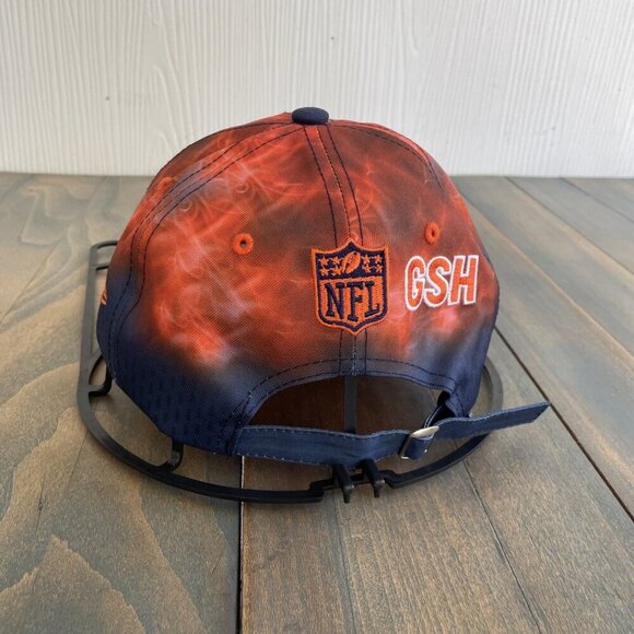 Rare Chicago Bears New Era 9TWENTY Blue Flame Sideline Adjustable GSH Cap (B4) - Picture 3 of 10